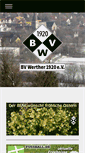Mobile Screenshot of bvwerther.de